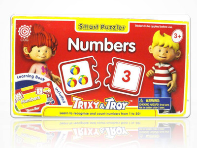

Trixy Troy Iken Smart Puzzler-Numbers(Red, Yellow)