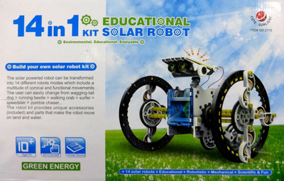 

Smiles Creation 14 in 1 Educational Solar Energy Kit(Multicolor)