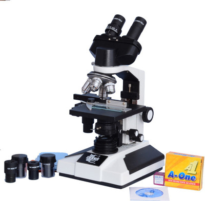 

E.S.A.W Pathological Doctor Binocular Microscope (40x-1500x Mag., Led Illumination)(White)