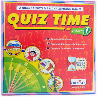 

Creative Educational Aids Quiz Time Part - 1(Multicolor)