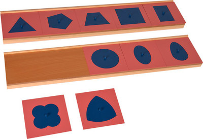 

Kidken Montessori Drawing Insets with painted stand(Multicolor)