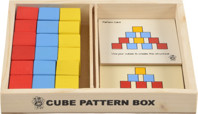 SKILLOFUN Cubes Pattern Box(Multicolor)