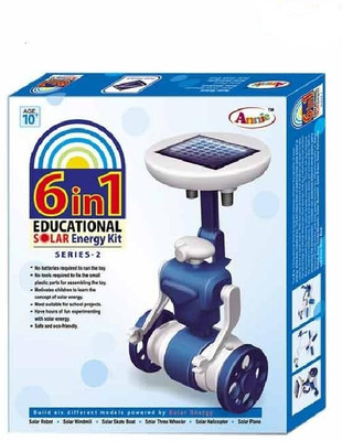 

Homeshopeez 6 in 1 Educational Solar Kit - 2(Multicolor)