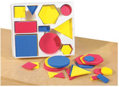 

Math Buddy Labs Attribute Blocks(Multicolor)
