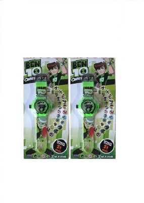 

Users Okey Kuttu_Ben10-2 Pc Projector-Digital watch with 2*24 Images(Green, Multicolor)
