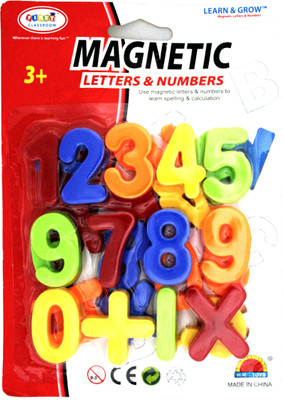 

WEBKREATURE Magnetic Learning Numeric Numbers & Mathematical Signs(Multicolor)
