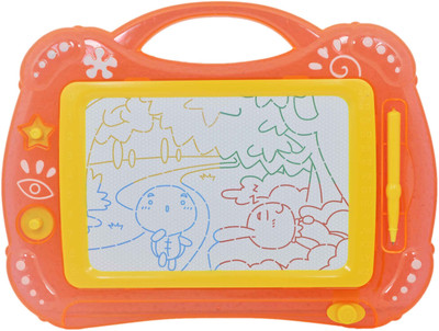 

Babysid Collections DRAWING BOARD/ SLATE WITH 4 COLOURS- 33CM x 3CM x 25CM(Multicolor)