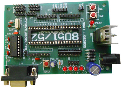 

Robosoft Labs 8051/8052 (40 pin) Microcontroller Development Board With RS232(Multicolor)