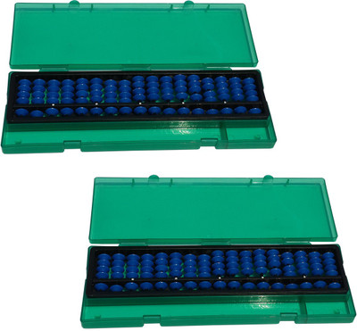 

Sae Fashions 17 ROD BLUE ABACUS KIT WITH BOX SET OF 2(Blue)