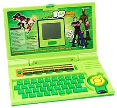 

Shop & Shoppee Ben 10 Learner Laptop For Kids(Green)(Green)