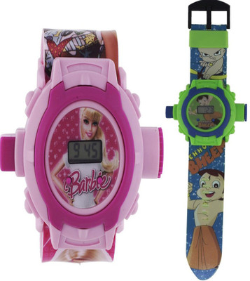 

Aquaras FABRIC AND CHOTA BHEEM 24 IMAGE PROJECTOR WATCH(Multicolor)