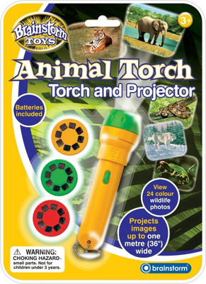 

Brainstorm Animal Torch and Projector(Multicolor)