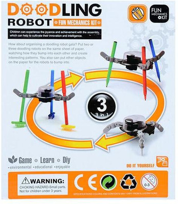 

Emob Educational 3 in 1 Doodling Robot Mechanics(Multicolor)
