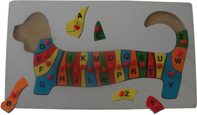 

Little Genius ABC On Dog Puzzle(Multicolor)