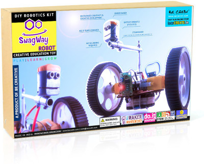 

Be Cre8v Swagway Robot Educational Kit(Silver)