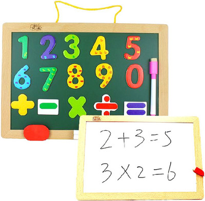 

Mayatra's Multipurpose Magnetic Drawing Board For Kid's(Multicolor)