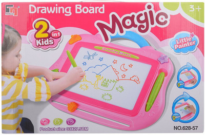 

Taaza Garam kids high quailty Magnetic Color Drawing Board Sketch Pad Writing Painting Craft Art Child Gift Toy(Multicolor)