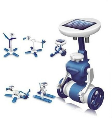 

Phoenix 6 In 1 Educational Solar Powered Robot Kit(White, Blue)