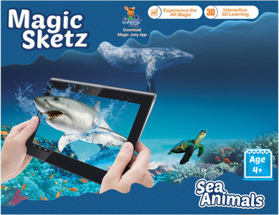 

Augment Works Magic Sketz – 3D Sea Animals(Multicolor)