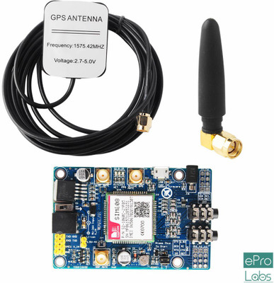 

ePro Labs SIM 808 module GSM GPRS(White)