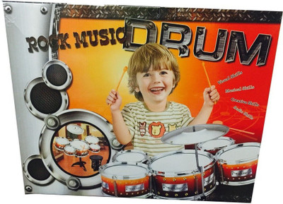 

Kiddozone Drum Set(Silver)
