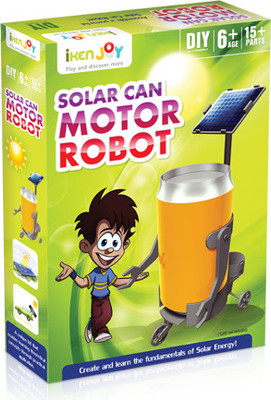 

iKen Joy Solar Can Motor Robot(Multicolor)