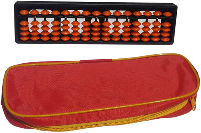 

Sae Fashions 15 ROD ORANGE ABACUS KIT WITH POUCH(Orange)