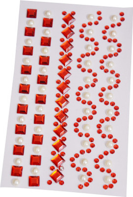 

Priyankish Wave Design Stickers(Multicolor)