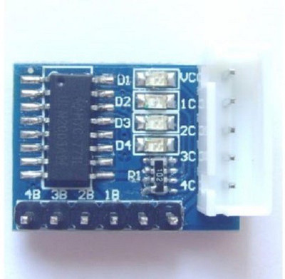 

xcluma ULN2003 FIVE LINE FOUR PHASE STEPPER MOTOR DRIVER MODULE BE0081(Blue)