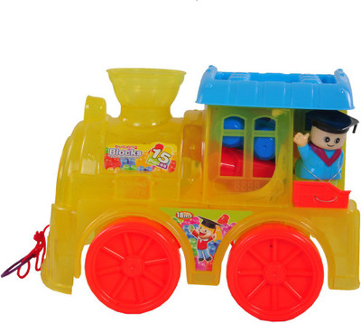 

Venus-Planet of toys 15 Pieces Block Educational Toy Series With Train Shape(Multicolor)