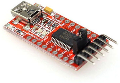 

Xcluma Ftdi Ft232rl Ft232 Usb To Ttl 5v 3.3v Serial Adaptor For Arduino Be0027(Red)