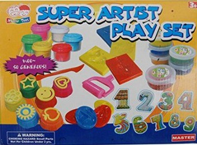 

RR Enterprizes Super Artist Clay Arts Set(Multicolor)