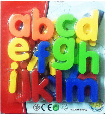 

Shree Krishna Handicrafts And Gallery Fridge Magnets Alphabets ( Small Letters )(Multicolor)
