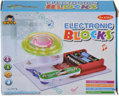 

Planet of Toys Electronic Block Circuit Science(Multicolor)