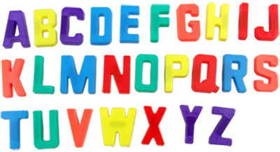 

Global Gifts A to Z Plastic Alphabets(Yellow, Blue)