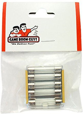 

Game Room Guys Set of 5 - .5 Amp Slow Blow Fuse 250V(Multicolor)