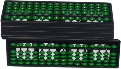 Sae Fashions 15 ROD GREEN ABACUS KIT SET OF 5(Green)