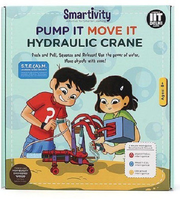

Smartivity Pump It Move It Hydraulic Crane(Multicolor)