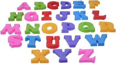 

RR Enterprizes Magnetic Numbers and Capital letters toy for kids(Multicolor)