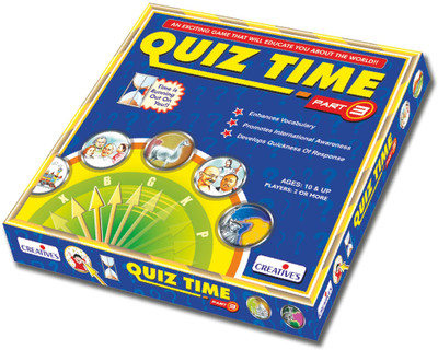 

Creative Educational Aids Quiz Time Part - 3(Multicolor)