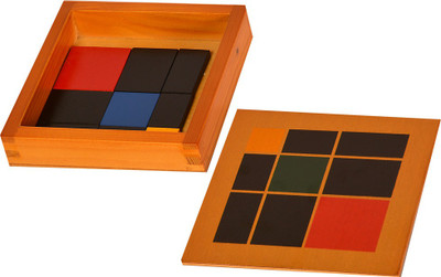 

Kidken Montessori Trinomial Squares(Multicolor)