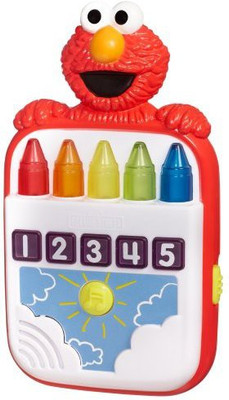 

Playskool Sesame Street Steps To School Elmo's Count Along Crayons Toy(Multicolor)