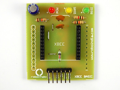 

Robo India XBee adaptor and explorer (breakout board) (5V operated)(Multicolor)