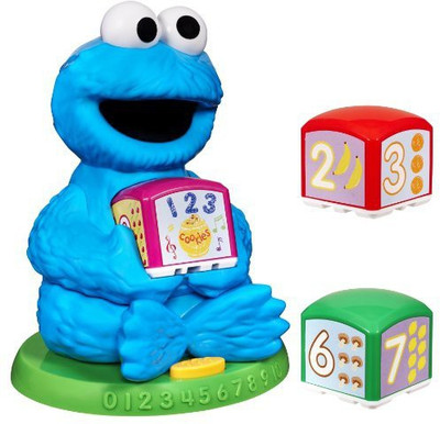 

Sesame Street Cookie Monster Find & Learn Number Block(Multicolor)