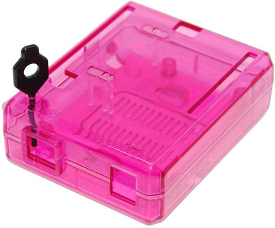 

SB COMPONENTS Tranparent Pink Case for Arduino YUN(Pink)