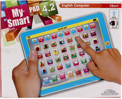 

Prasid English Learner My Smart Pad For Kids(Blue)