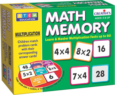 

Creatives Math Memory- II(Multicolor)