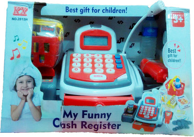 

PLAY my funny cash register activity kit(Red)