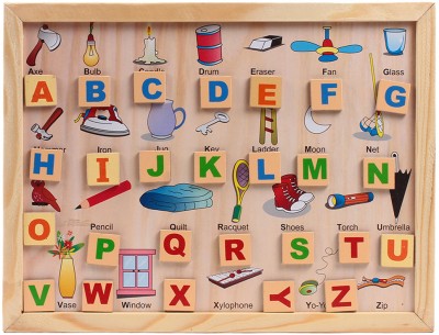 

Skillofun Magnetic Twin Play Tray - Alphabet Attic(Brown)