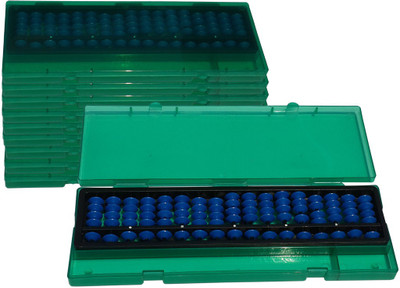 

Sae Fashions 17 ROD BLUE ABACUS KIT WITH BOX SET OF 10(Blue)